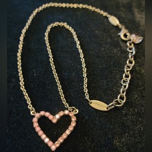 Pink Heart Necklace